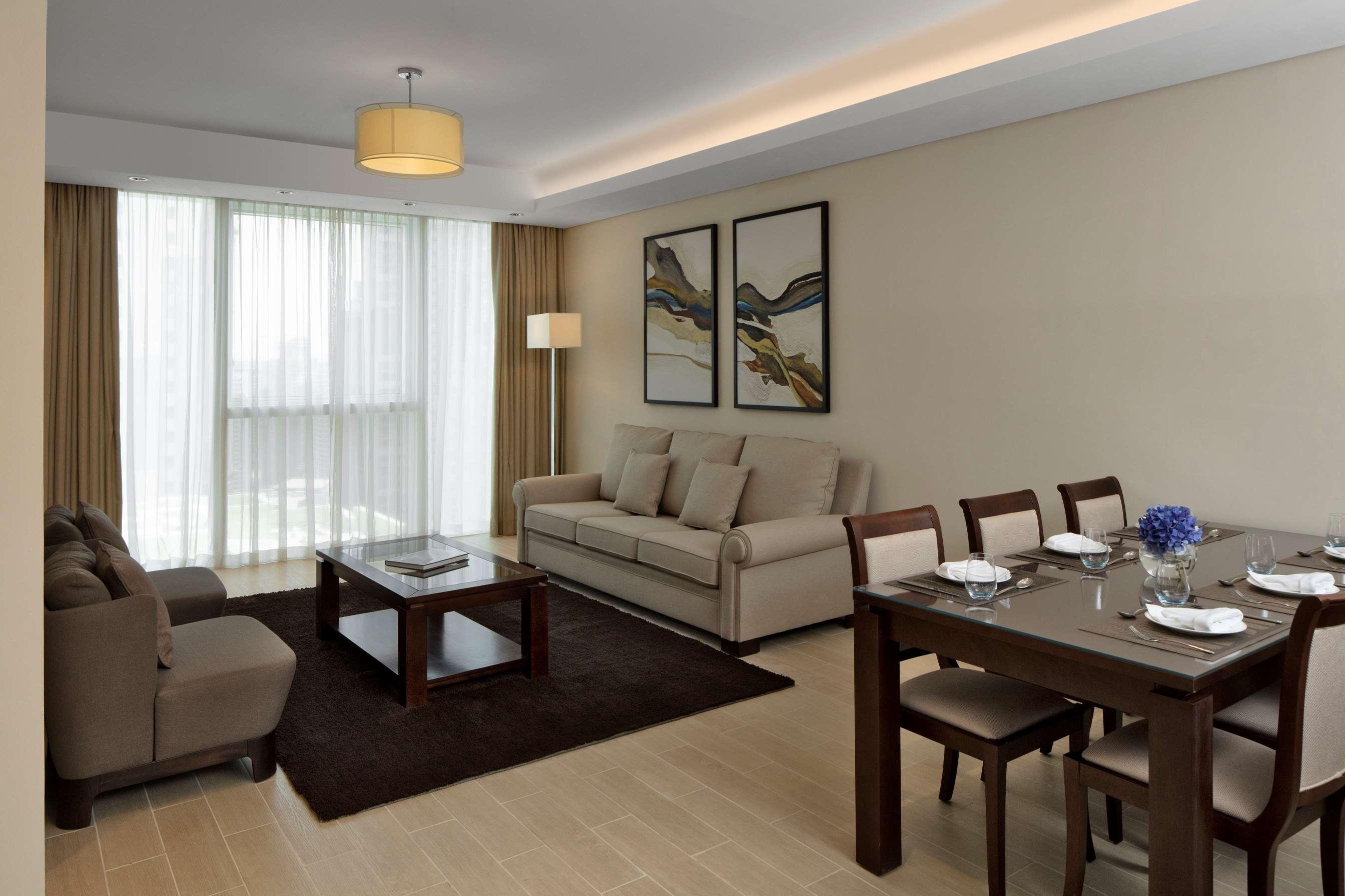 Dusit Doha Hotel Exterior foto A living room